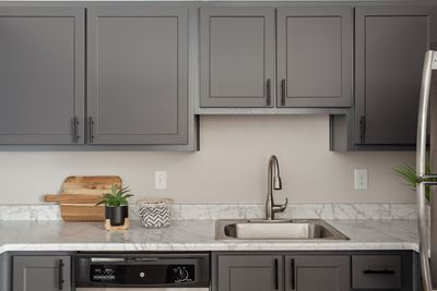 Passage Apartments Kitchen Sink and Counter